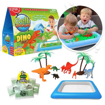 Zimpli Gelli Adventures Dino Pack Sensory Play Toy