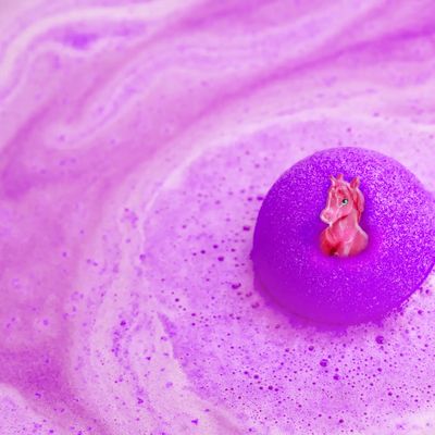 Zimpli Baff Bombz Surprise avec Figurine Licorne à Collectionner, jouet de bain.