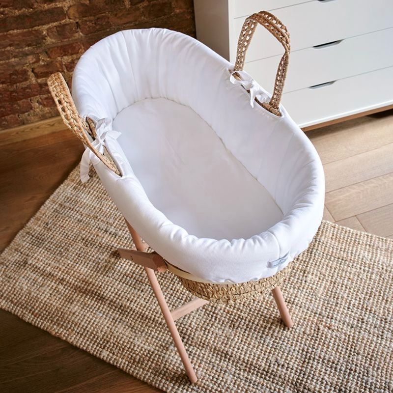 Funnababy® Moses Basket Textiles - Basic - White