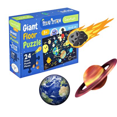 DoerKids® Solar System, Giant Floor Puzzle