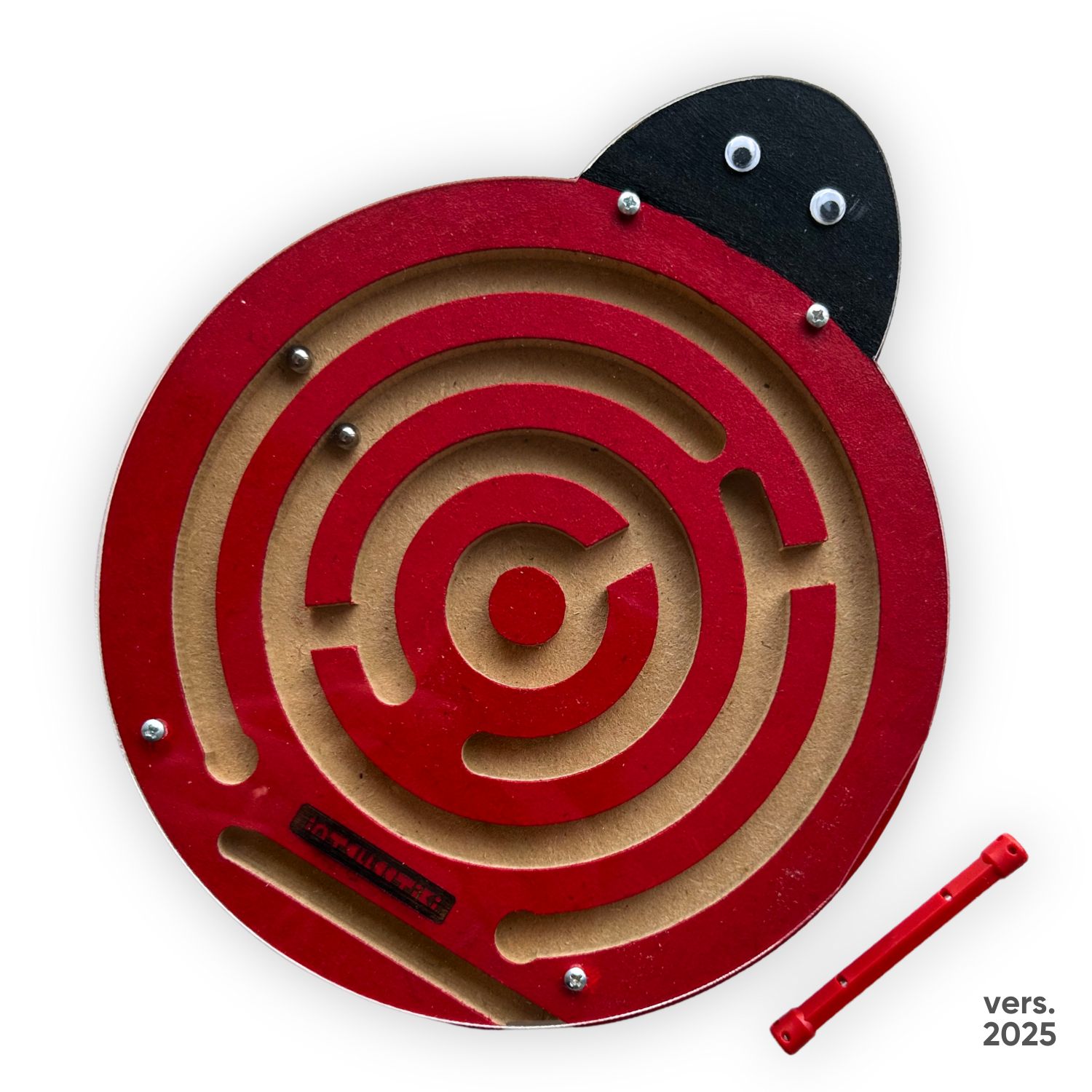 Coccinelle du labyrinthe magnétique Intellectiki®  pour la motricité fine et la résolution de problèmes