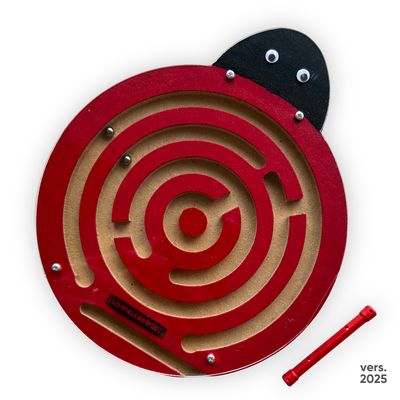Intellectiki®  Magnetic Labyrinth Ladybug for fine motor skills and problem solving
