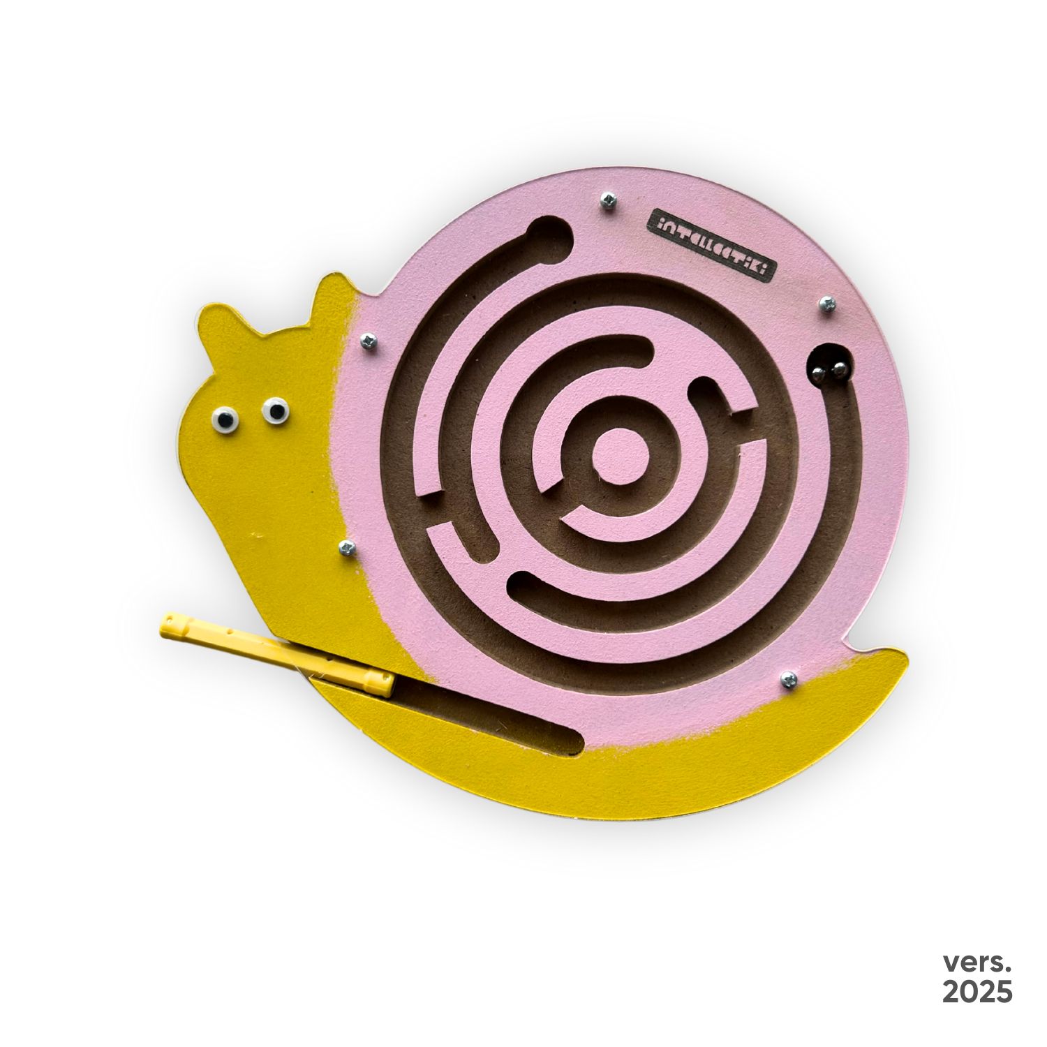 Intellectiki®  magnetic labyrinth snail for fine motor skills and problem solving