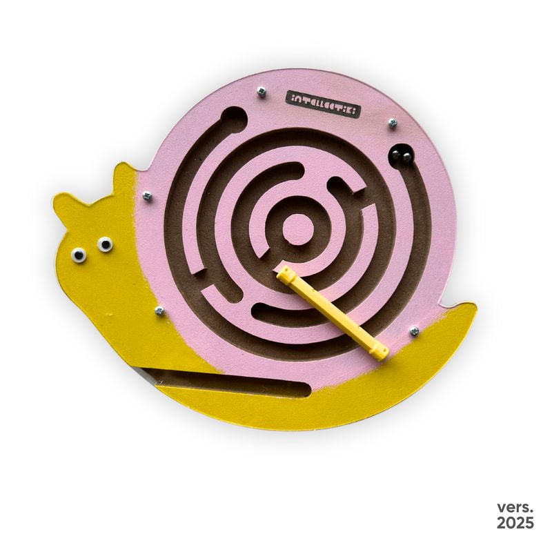Intellectiki Escargot labyrinthe magnétique pour la motricité fine et la résolution de problèmes – …