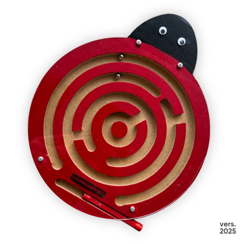 Intellectiki Coccinelle du labyrinthe magnétique pour la motricité fine et la résolution de problèm…