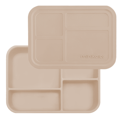 MinikOiOi Bento-Box für Kinder, Silikon Znüni Box