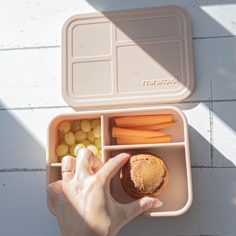 Bento-Box für Kinder, Silikon Znüni Box