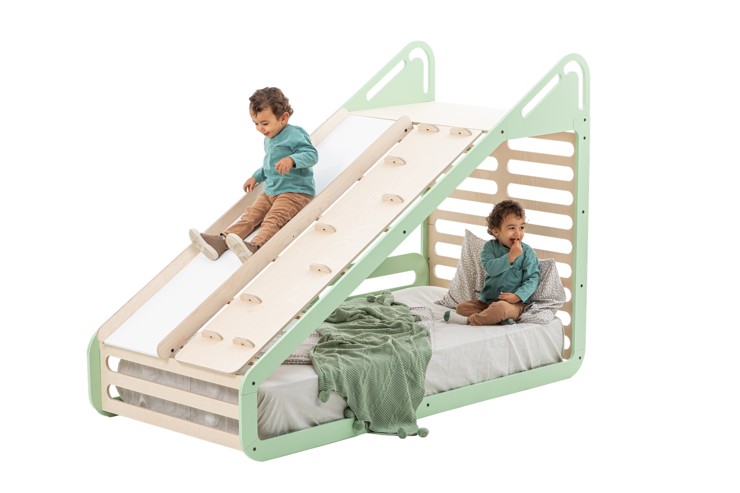 MamaToyz® SLEEPY BASE,  natural   bed