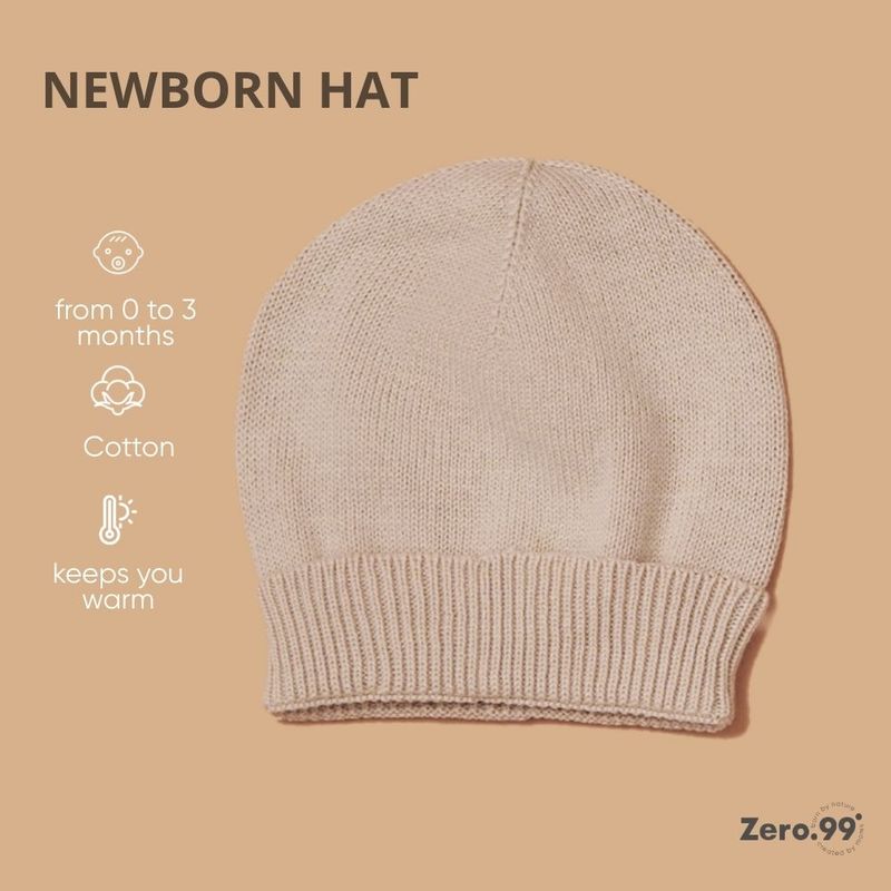 Knitted Hat for Newborns Zero.99