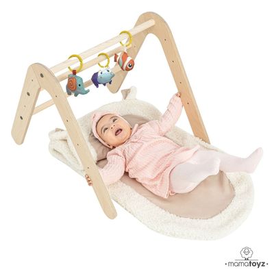 MamaToyz® GIMY baby gym and bookshelf