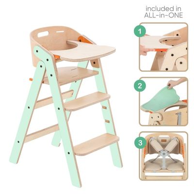 MamaToyz® MYCHAIR ALL-IN-ONE,  mint