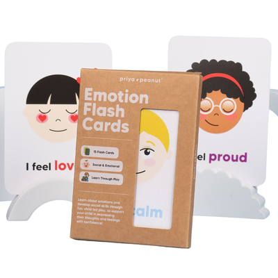Priya &amp; Peanut Emotion Flashcards