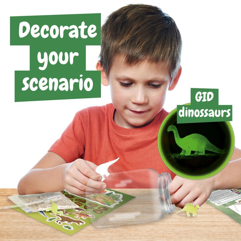 Science4you Dinosaur Terrarium - Eco Terrarium for Kids (7 Languages) – product image, STEM toy, gi…