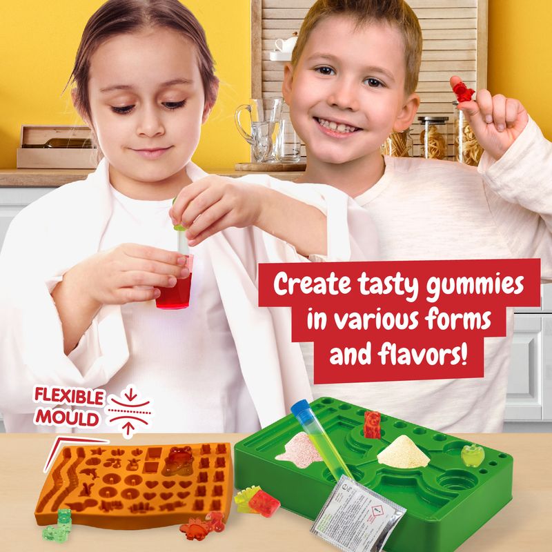 Science4you Gummy Sweets Lab - Educational Toy for Kids (7 languages) – product image, STEM toy, gi…