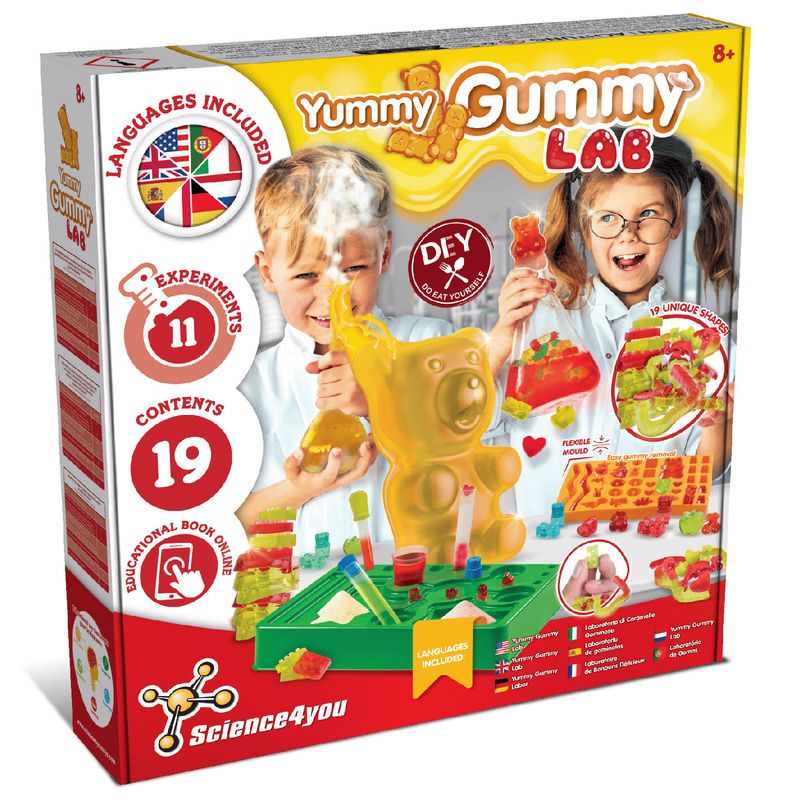Science4you Gummy Sweets Lab - Educational Toy for Kids (7 languages)