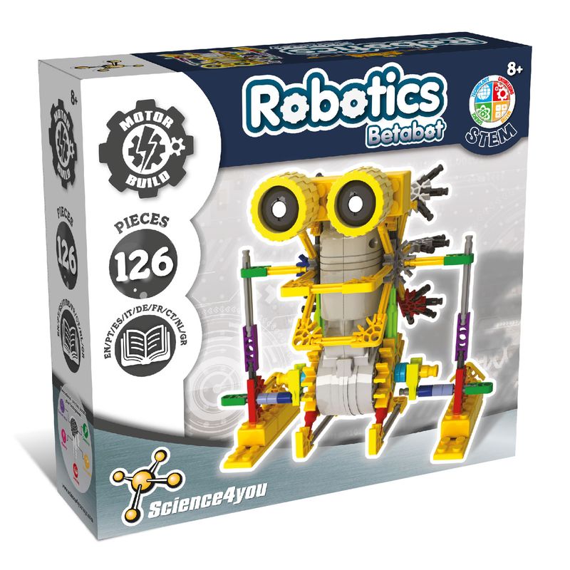 Science4you Robot Betabot - STEM Toys for Kids (in 9 languages)
