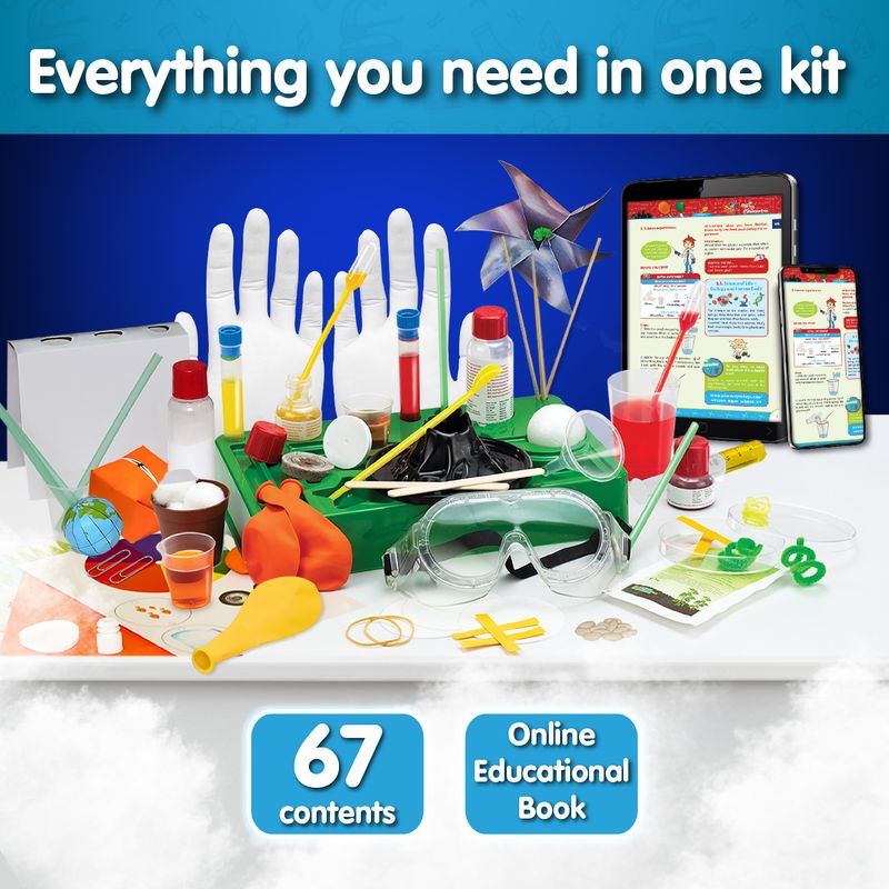 Science4you Super Science Kit 150 Experiments - Kids Ages 8+ – product image, STEM toy, baby clothi…