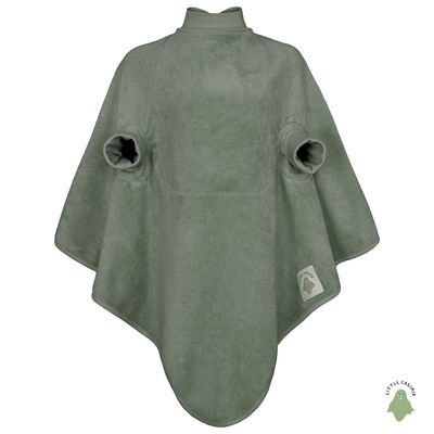 Little Casimir Magic Bib “Boo” – waterproof long-sleeve bib in cosy cotton terry, adjustable, grows with your child (6M-4Y)