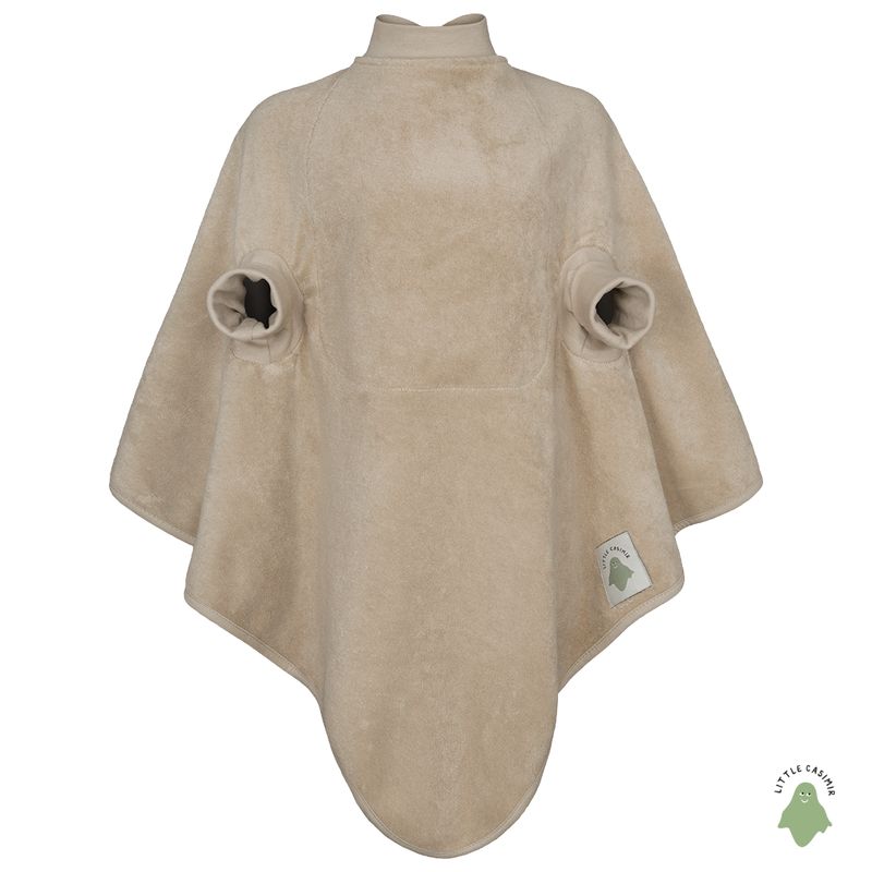 Little Casimir Magic Bib “Boo” – waterproof long-sleeve bib in cosy cotton terry, adjustable, grows with your child (6M-4Y)