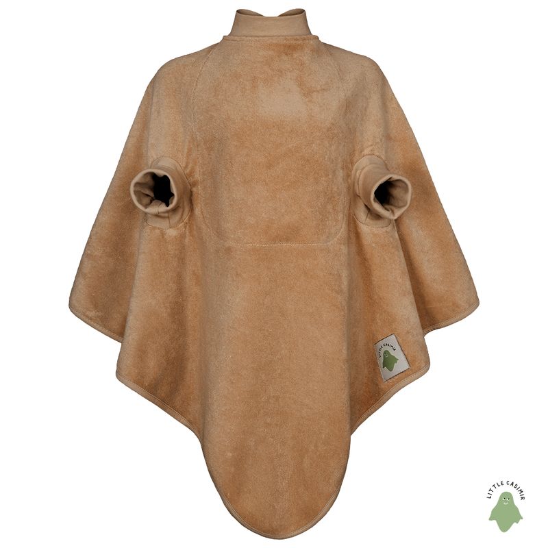 Little Casimir Magic Bib “Boo” – waterproof long-sleeve bib in cosy cotton terry, adjustable, grows with your child (6M-4Y)