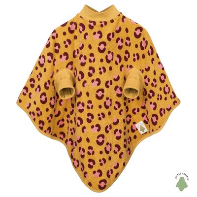 Little Casimir Magic Bib “Boo” – waterproof long-sleeve bib in cosy cotton terry, adjustable, grows with your child (6M-4Y)