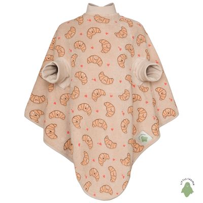 Little Casimir Bavoir Magique “Boo” – bavoir manches longues imperméable en coton éponge, réglable, accompagne votre enfant (6M-4A)