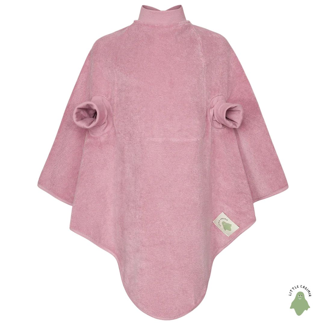 Little Casimir Magic Bib “Boo” – waterproof long-sleeve bib in cosy cotton terry, adjustable, grows with your child (6M-4Y)