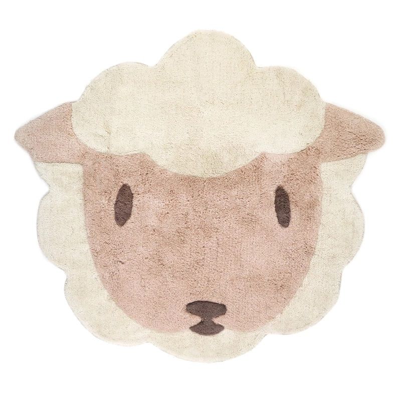 Soft Sheep Rug for Kids Room – Cozy and Adorable Nursery Decor