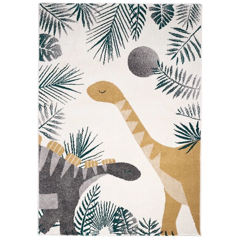 Dinosaur Rug for Kids –  Rug for Little Explorers