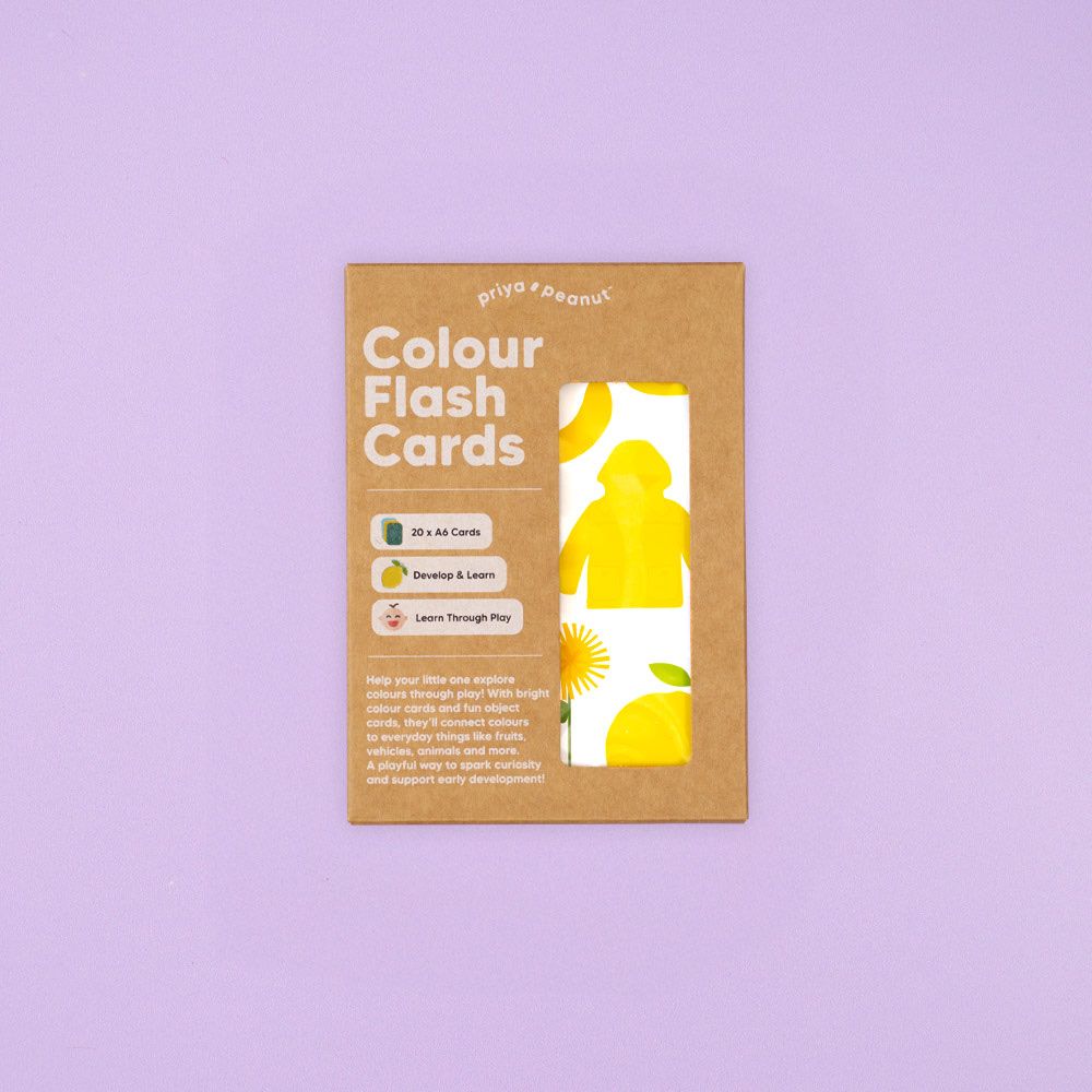 Color Flashcards – Educational Learning Cards for Toddlers 18m+