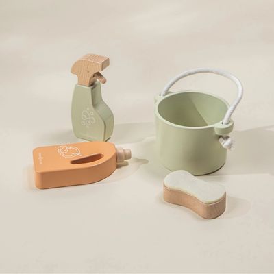 Holz-Putzset für Kinder
