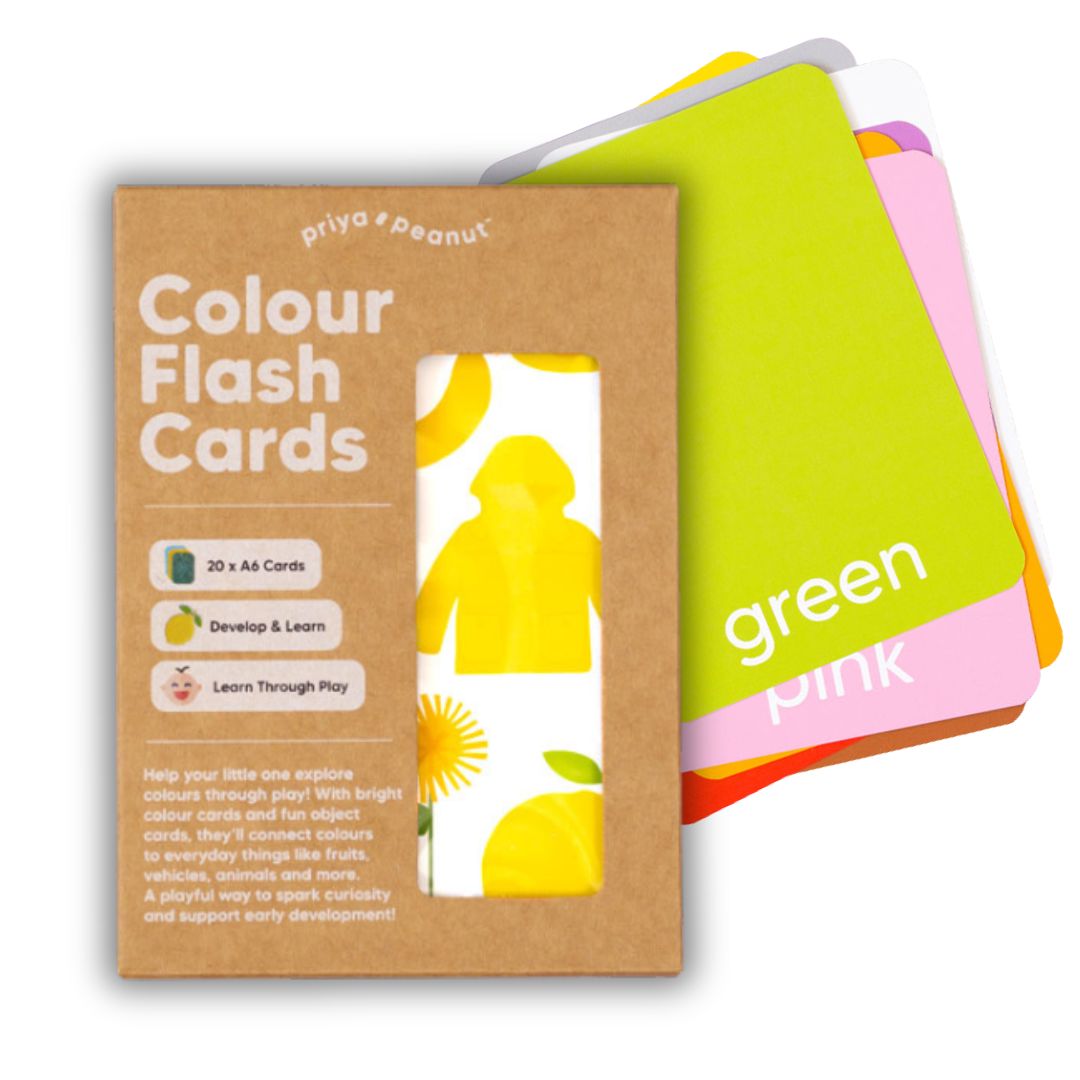Color Flashcards – Educational Learning Cards for Toddlers 18m+
