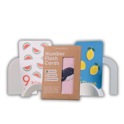 Number Flashcards 0–10 – Learn to Count with Bright Visuals