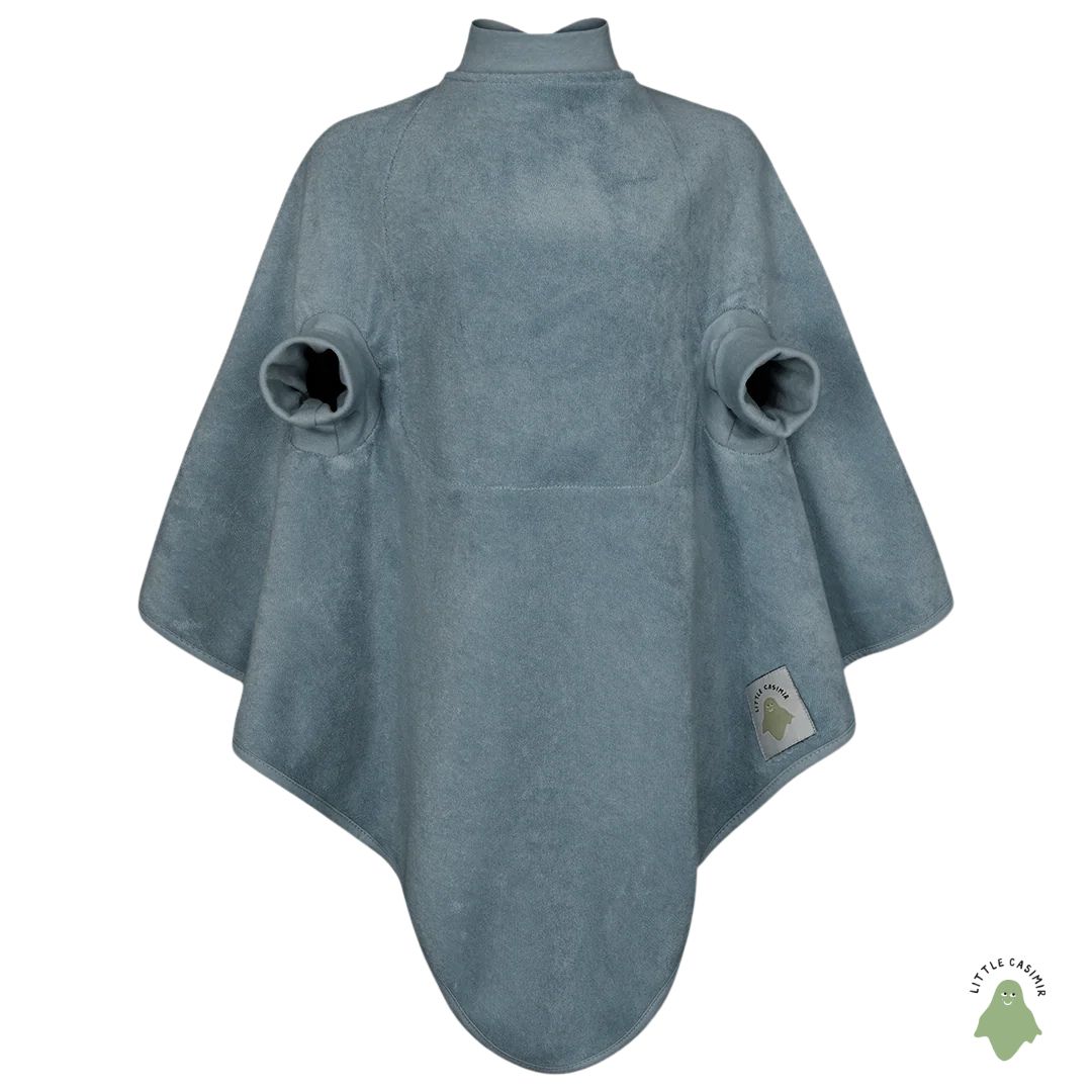 Little Casimir Magic Bib “Boo” – waterproof long-sleeve bib in cosy cotton terry, adjustable, grows with your child (6M-4Y)