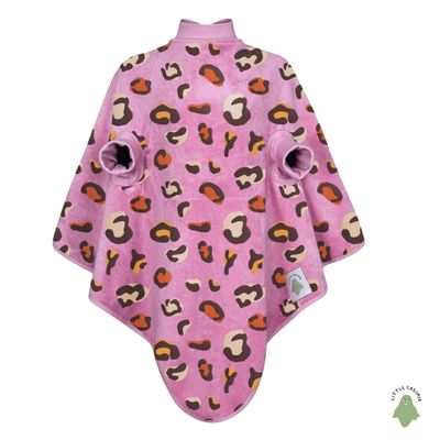 Magic Bib “Boo” – waterproof long-sleeve bib in cosy cotton terry, adjustable, grows with your child (6M-4Y)