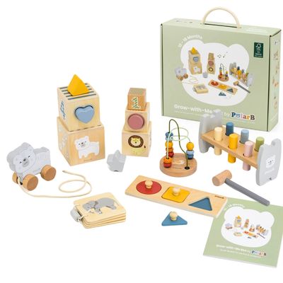 Baby Box – Developmental Toy Set for Babies &amp; Toddlers (0–18M)