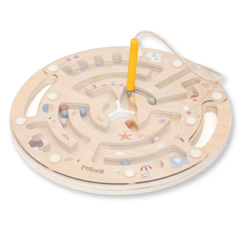 4 Seasons Magnetic Maze – Fine Motor Toy for Toddlers, Color Sorting &amp; Counting