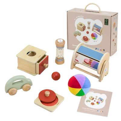 Baby Box – Developmental Toy Set for Babies &amp; Toddlers (0–18M)