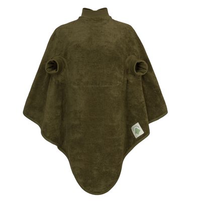 Magic Bib “Boo” – waterproof long-sleeve bib in cosy cotton terry, adjustable, grows with your child (6M-4Y)