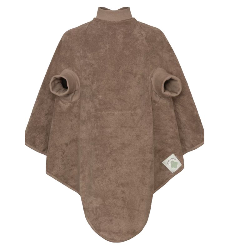 Magic Bib “Boo” – waterproof long-sleeve bib in cosy cotton terry, adjustable, grows with your child (6M-4Y)