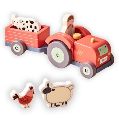 Wooden Tractor Toy FSC®