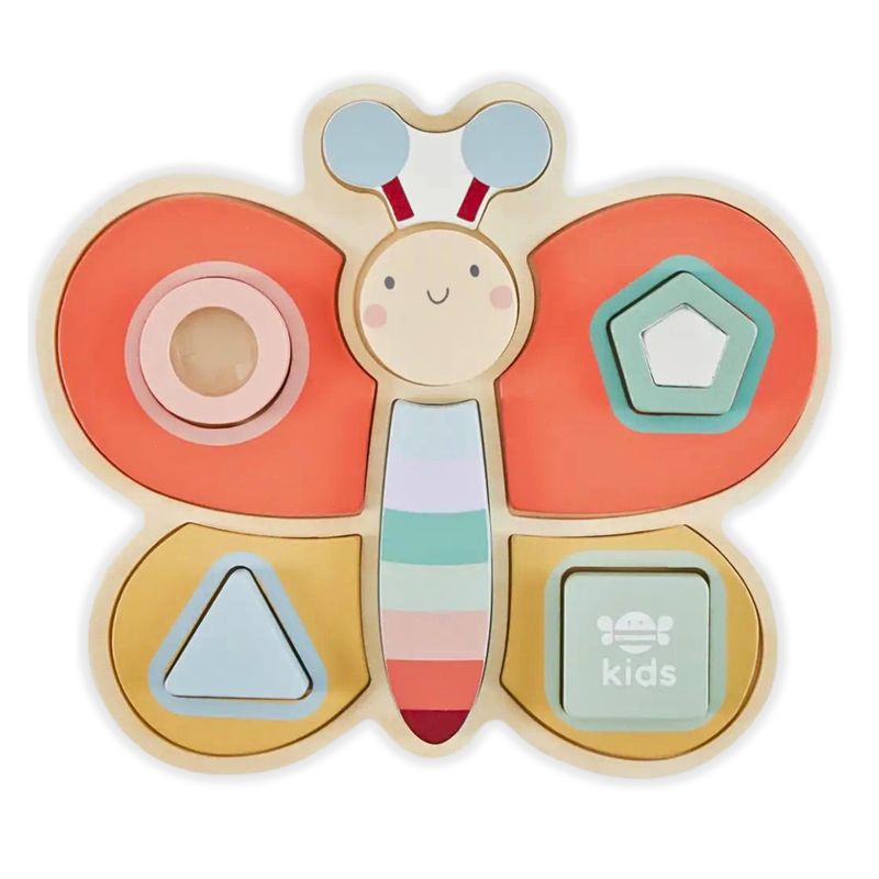 Wooden Sensory shapes puzzle Butterfly (FSC) Wooden Sensory shapes puzzle Butterfly (FSC)