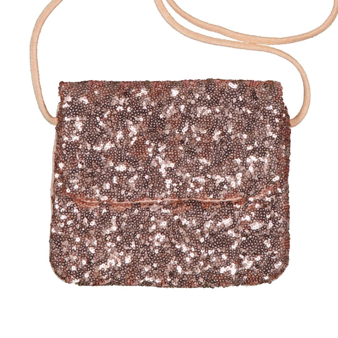 Pink Sequin Kids Handbag