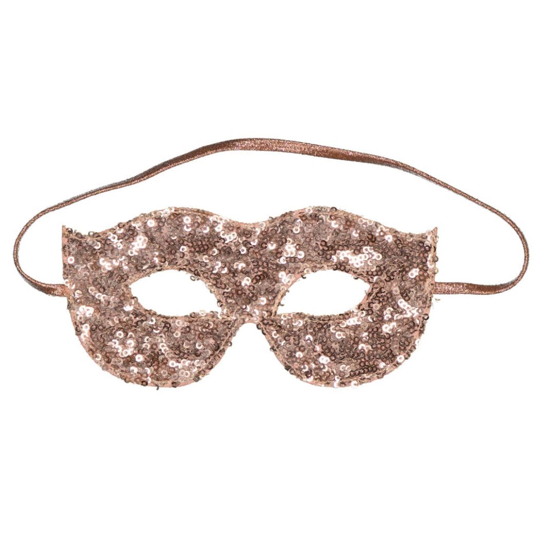 Pink Sequin Mask for Kids
