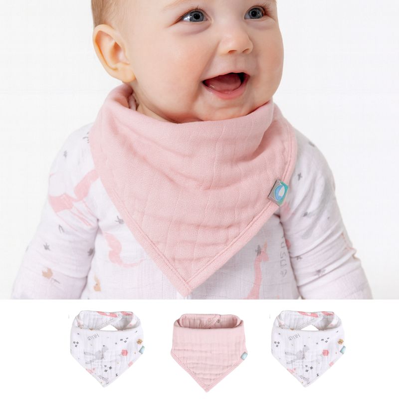 Bib Set (3 Pcs) -  Rabbit - 0/1 Years