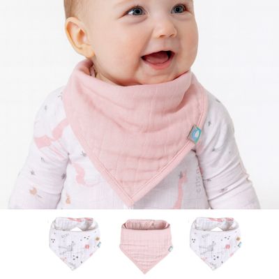 Bib Set (3 Pcs) -  Rabbit - 0/1 Years