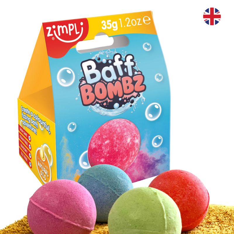 Kids Round Bath Bomb – Colour Changing Fizz