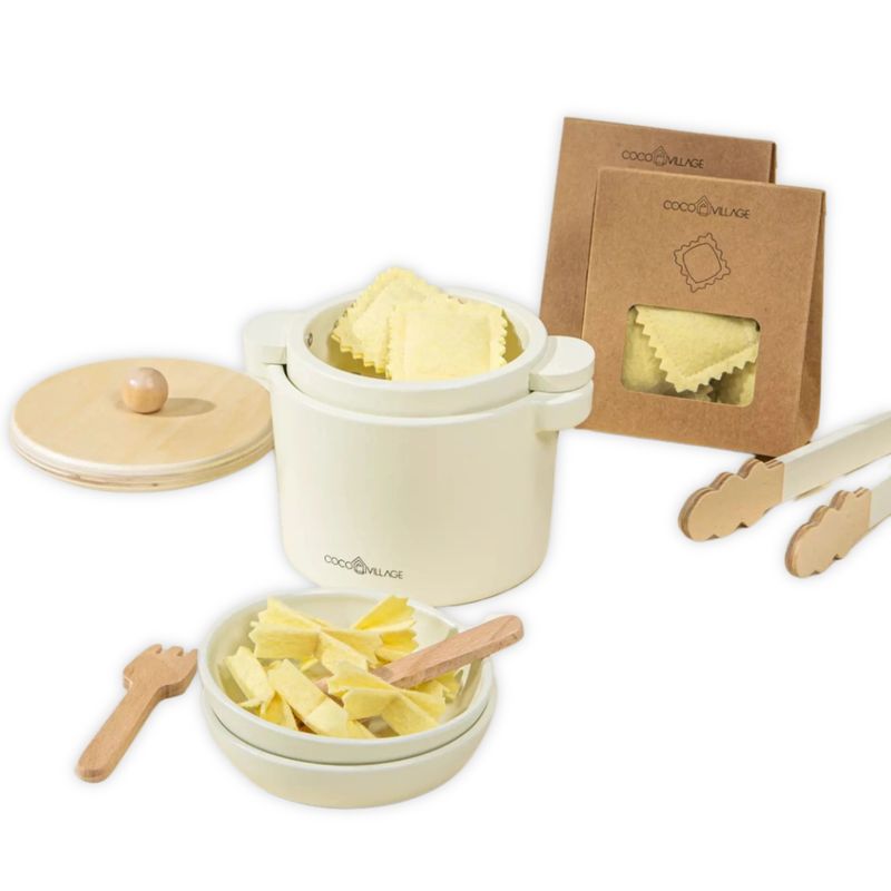 Wooden Pasta Playset