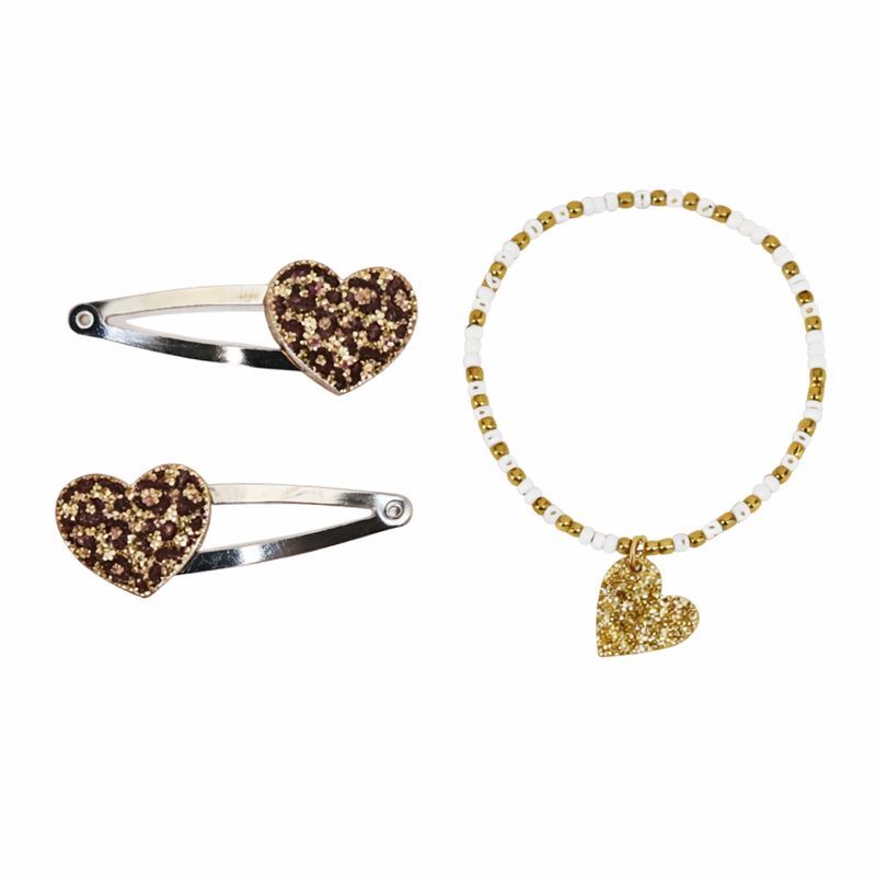 Gift Box – Léo Bracelet &amp; Hair Clips Set