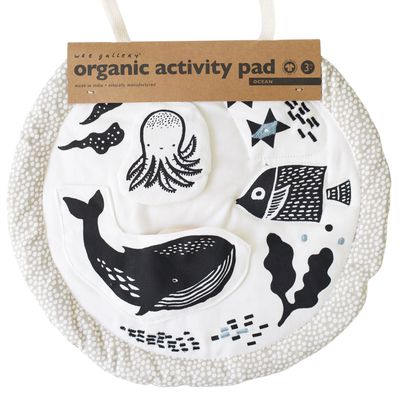 Organic Baby Activity Pad Black &amp; White
